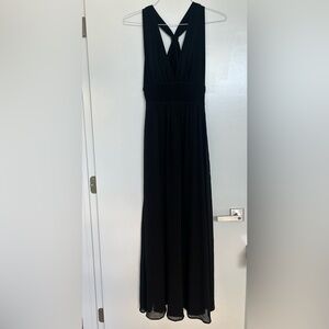 Formal long black dress